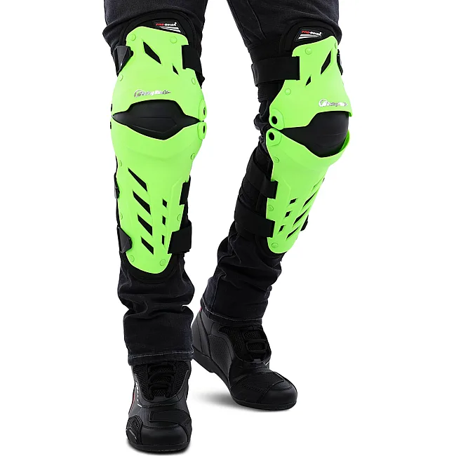 Мотонаколенники PRO-BIKER MS-1239 2шт (Зеленый)