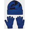 Набор детские шапка и перчатки UNDER ARMOUR B Beanie/Glove Combo синий, красный