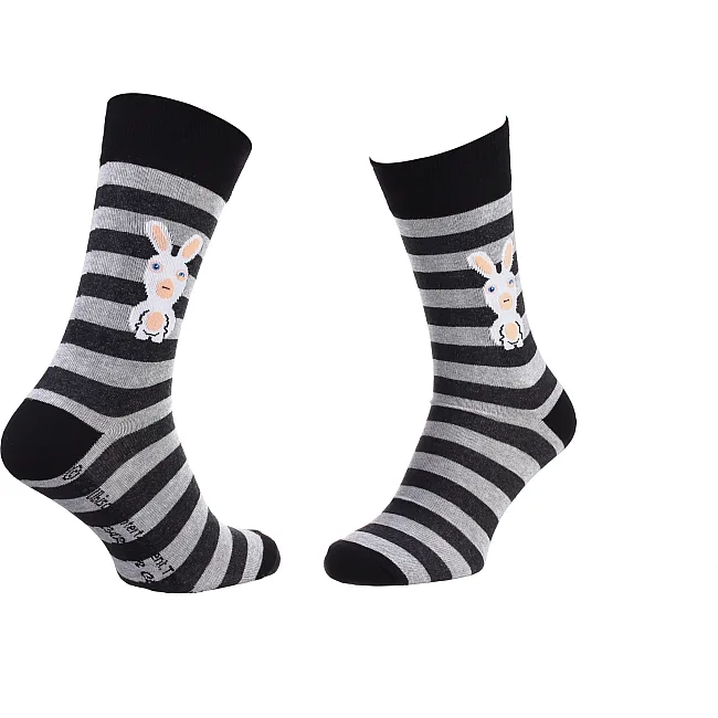 Носки LAPINS CRETINS LAPIN ET RAYURES арт.93153261-3