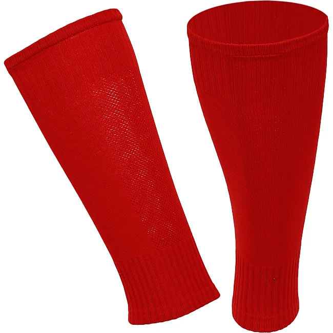 Футбольные гетры без носка обрезки SP-SPORT FB-2956 35-46 (Красный)