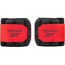 Утяжелители лодыжки REEBOK Flexlock Ankle Weights - 2,0 kg черный, красный