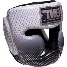 Тренувальний шолом для боксу шкіра TOP KING Super Star TKHGSS-01 (Срібний)