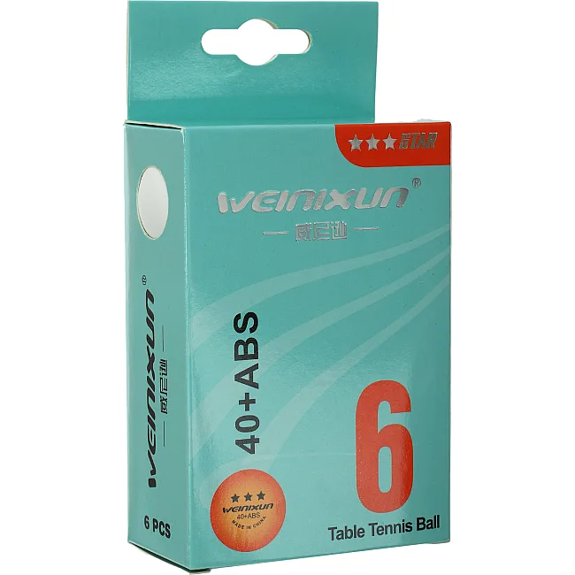 Мячи для настольного тенниса
 WEINIXUN W002 3star 6шт (Белый)