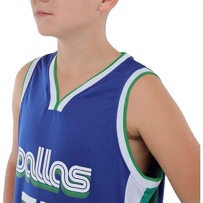 Распродажа! Детская баскетбольная форма NBA клуб Dallas Mavericks 77 BA-9453 (Синий)