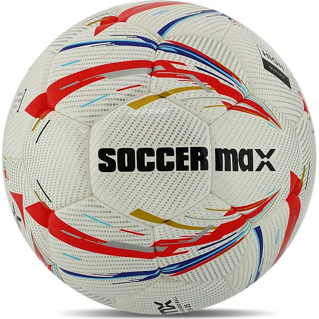 Футбольный мяч
 SOCCERMAX FB-8070 №5 PU (Белый-красный)