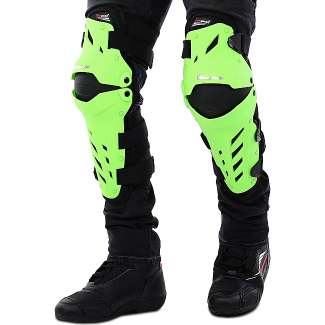 Мотонаколенники PRO-BIKER MS-1239 2шт (Зеленый)