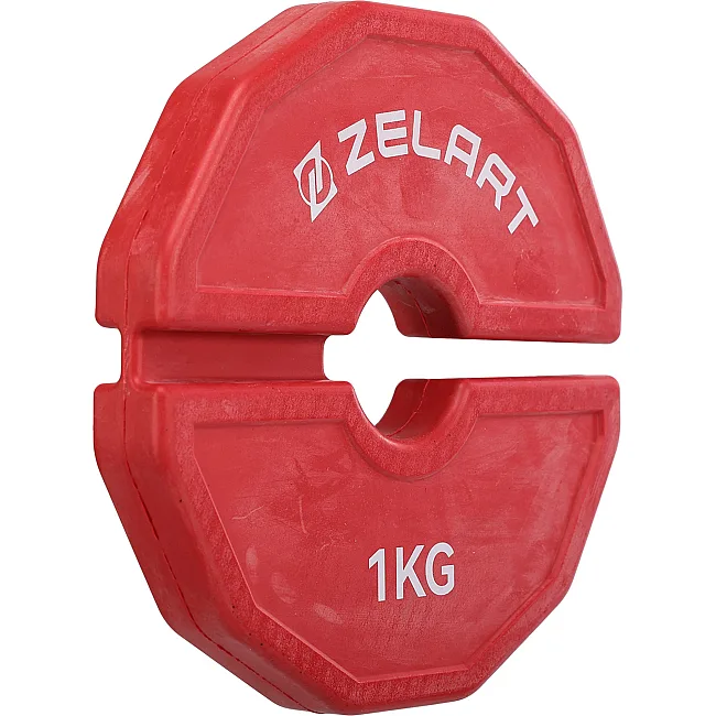 Блины диски сменные резиновые Rubber Change Plates ZELART
 TA-1692-1 1кг