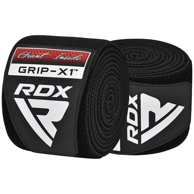 Бинты на колени RDX K1 GYM Knee Wraps Full Black