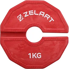 Млинці диски змінні гумові Rubber Change Plates ZELART TA-1692-1 1кг