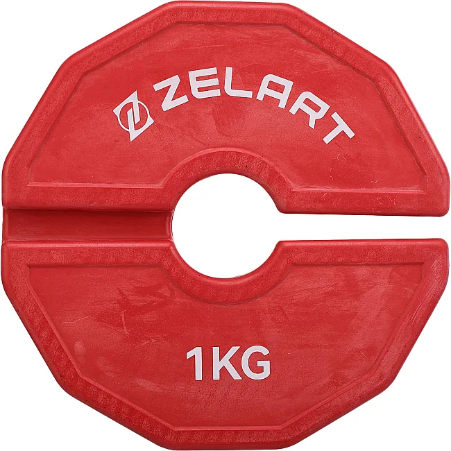 Блины диски сменные резиновые Rubber Change Plates ZELART
 TA-1692-1 1кг