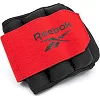 Утяжелители лодыжки REEBOK Flexlock Ankle Weights - 2,0 kg черный, красный