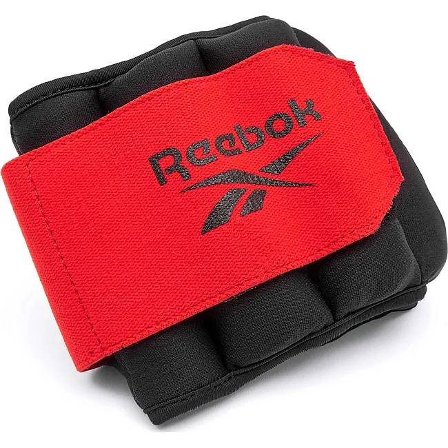 Утяжелители лодыжки REEBOK Flexlock Ankle Weights - 2,0 kg черный, красный
