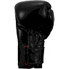 Боксерские перчатки TITLE Boxing Ko-Vert Black (бинты 4м. в комплекте)