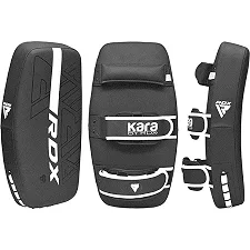 Пади для тайського боксу RDX ARM PAD F6 MATTE WHITE (1шт.)