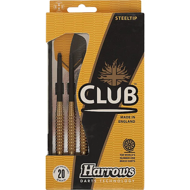 Дротики для дартса
 цилиндрические HARROWS
 CLUB B101 20гр 3шт