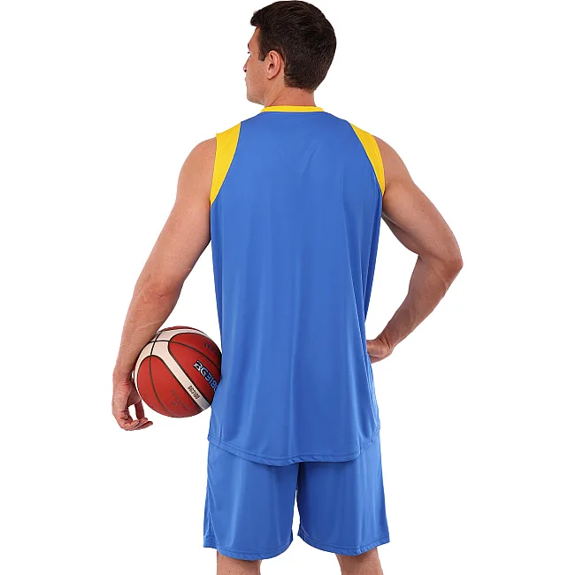 Баскетбольная форма
 майка и шорты JOMA

 FINAL II 102849-709 5XS-XXL (Синий-желтый)