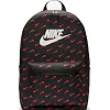 Рюкзак Nike NK HERITAGE BKPK-SWOOSH DROP 25L черный, красный 43 х 30.5 х 15 см