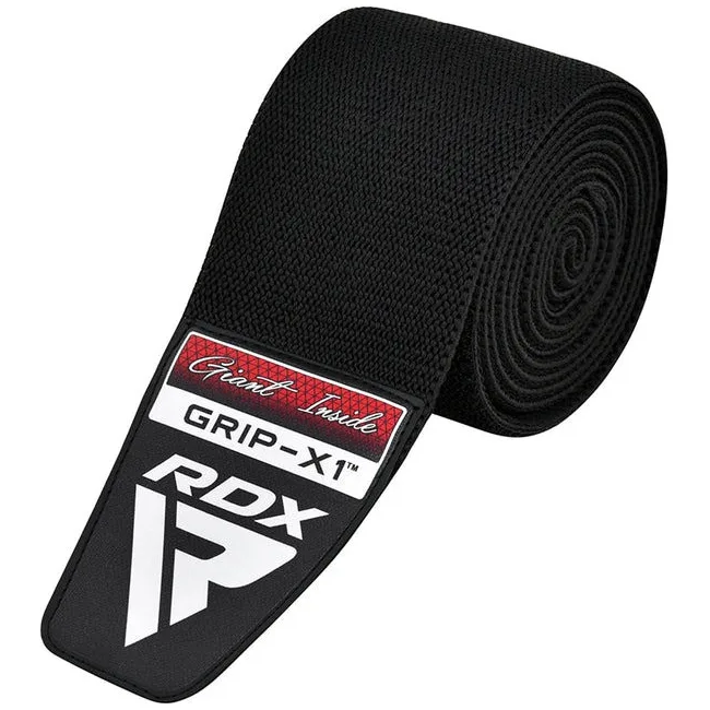 Бинты на колени RDX K1 GYM Knee Wraps Full Black