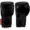 Боксерские перчатки TITLE Boxing Ko-Vert Black (бинты 4м. в комплекте)