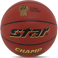 Баскетбольний м'яч STAR CHAMP GRIP BB4277C 7 (Коричневий)