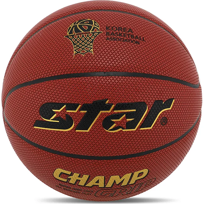 Баскетбольный мяч
 STAR CHAMP GRIP BB4277C
 7 (Коричневый)