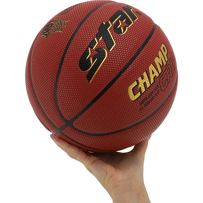 Баскетбольный мяч
 STAR CHAMP GRIP BB4277C
 7 (Коричневый)