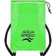 Сумка сетчатая Aqua Speed MESH BACK PACK 61165 салатовый черный 51x36 см