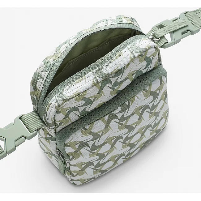 Сумка Nike NK HERTGE CRSSBY-ACC PRNT FA24 4L серый 23x15x7,5 см