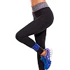 Лосины леггинсы спортивные женские V&X PINK CK3000 (Черный-синий)