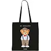 Экошопер BookOpt ВК4057 Teddy Bear (Be Excellent) черный