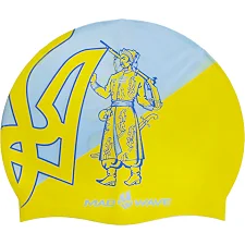 Шапочка для бассейна силиконовая для взрослых MADWAVE UKRAINE M055304