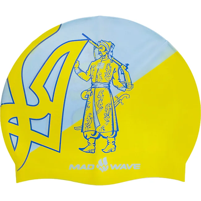 Шапочка для бассейна
 силиконовая для взрослых MADWAVE
 UKRAINE M055304