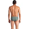 Плавки-слипы для мужчин Arena STRIPE SWIM BRIEFS оливкй, черный