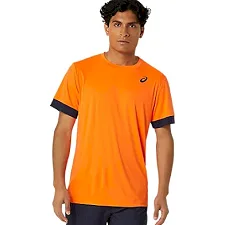 Футболка чоловіча Asics COURT SS TOP orange/black