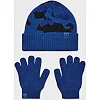Набор детские шапка и перчатки UNDER ARMOUR B Beanie/Glove Combo синий, красный