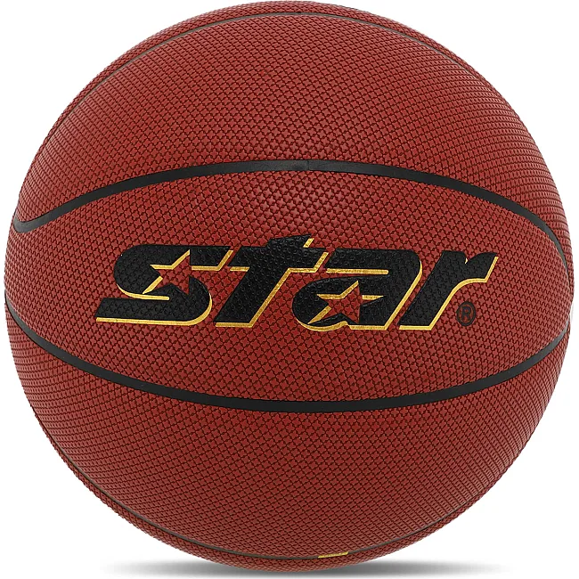 Баскетбольный мяч
 STAR CHAMP GRIP BB4277C
 7 (Коричневый)
