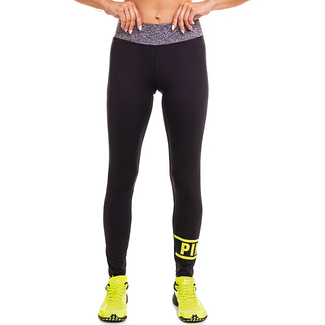 Лосины леггинсы спортивные женские V&X PINK CK3000 (Черный-синий)