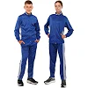 Спортивный костюм детский кофта на молнии и брюки LIDONG LD-6805T (Голубой-темно-синий)