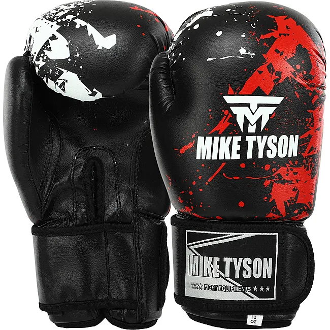 Перчатки для бокса MIKE TYSON VL-8448 (Черный)