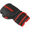 Боксерские перчатки PowerPlay 3024 Ultra Mat Черно-Красные