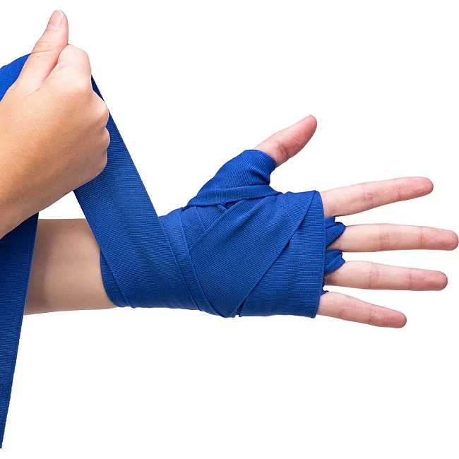 Бинты боксерские хлопок с эластаном TOP KING Hand Wraps (4м)
