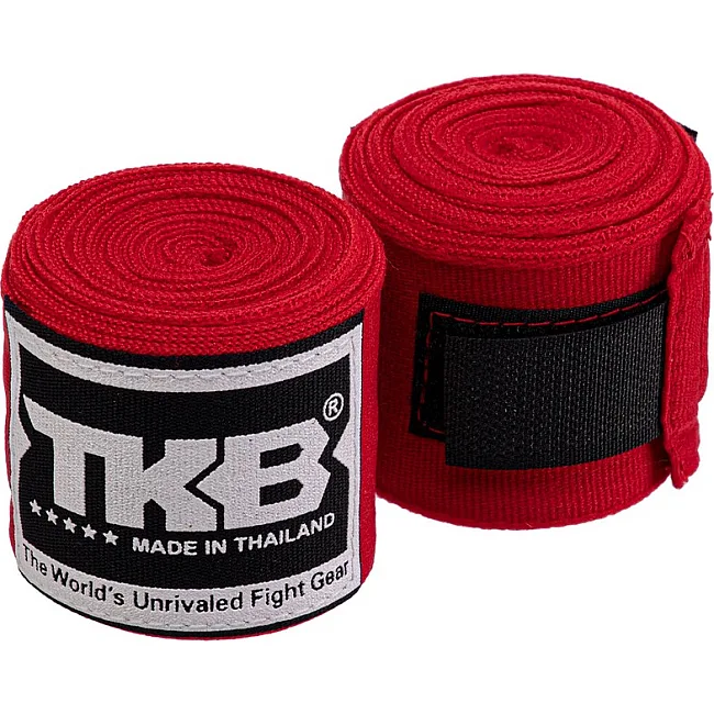 Бинты боксерские хлопок с эластаном TOP KING Hand Wraps (4м)