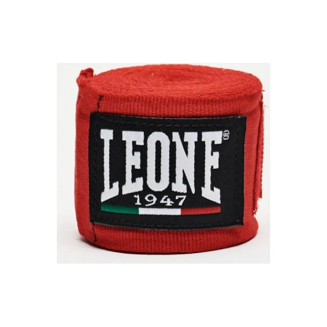 Бинты для бокса LEONE Red (4,5м)