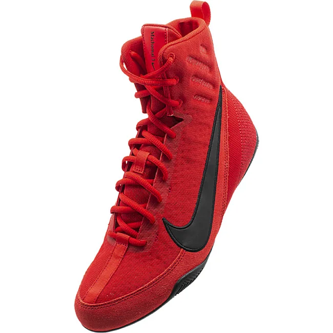 Боксерки для бокса NIKE Machomai 3.0 Red Black