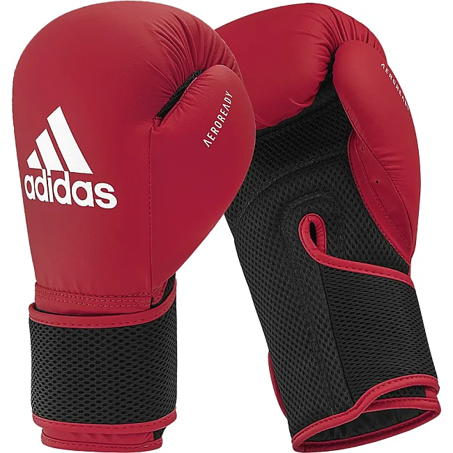 Рукавиці боксерські Adidas Hybrid 25 (червоно-чорний, ADIH25)
