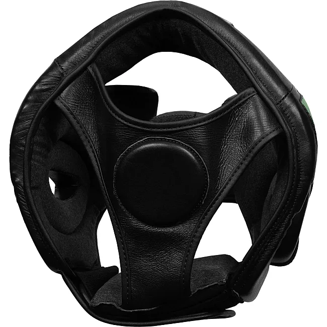 Боксерский шлем TITLE Boxing Matrix Black Neon Green