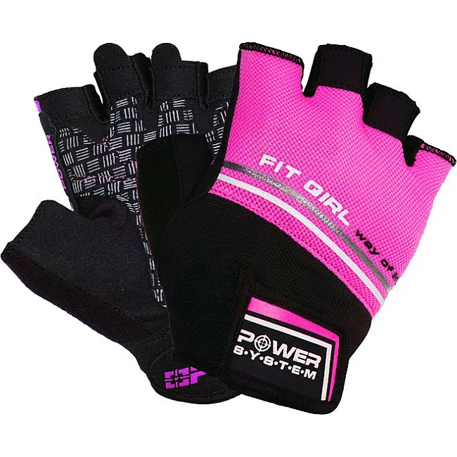 Фітнес рукавиці POWER SYSTEM PS-2920 Fit Girl Evo Pink