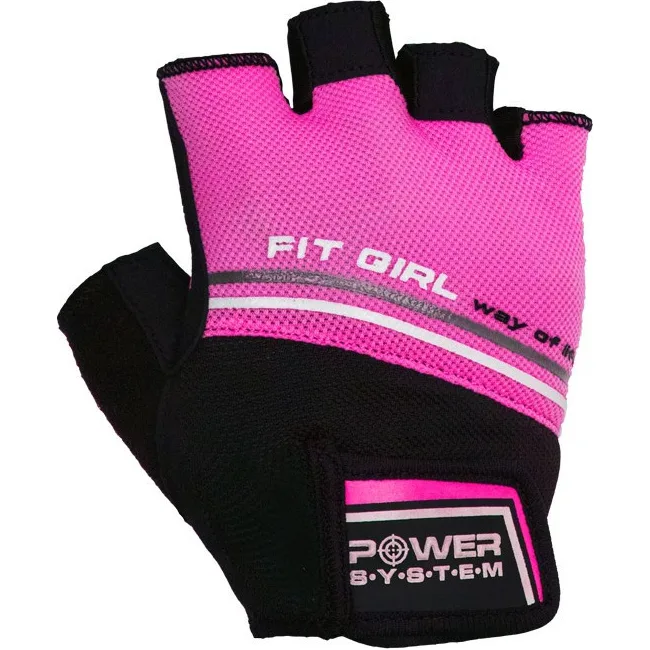 Фітнес рукавиці POWER SYSTEM PS-2920 Fit Girl Evo Pink