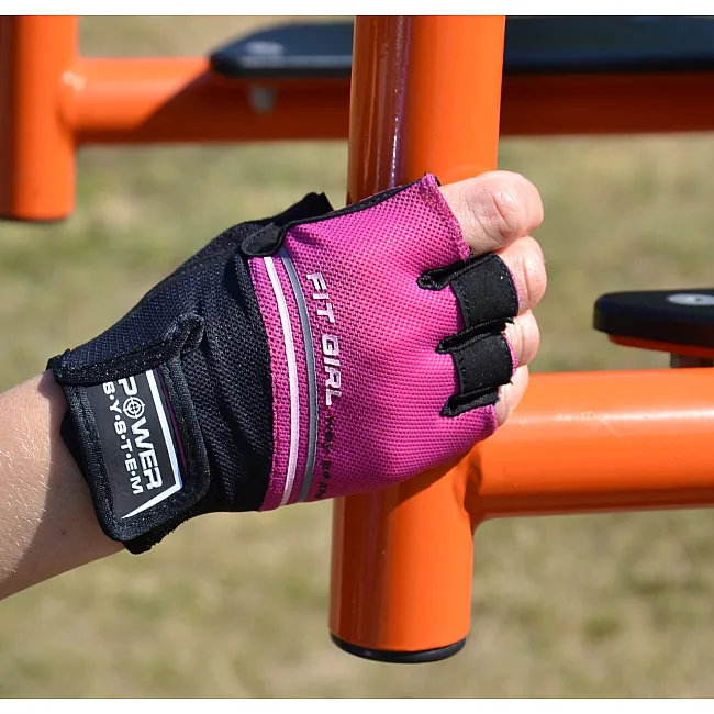 Фітнес рукавиці POWER SYSTEM PS-2920 Fit Girl Evo Pink
