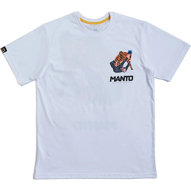 Футболка мужская MANTO BJJ Gym 2.0 White